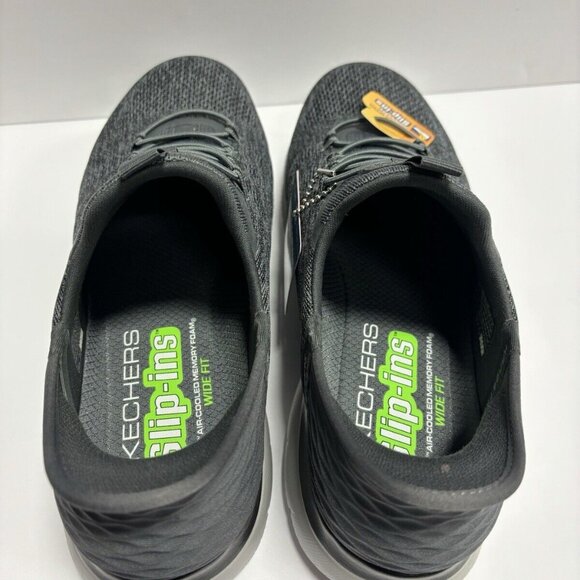 Skechers Men’s Summits -Key Pace Gray Slip-On Shoes, Size 9.5 Wide main image 5